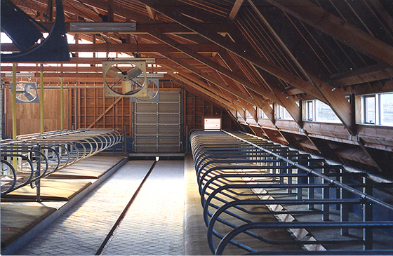 安比高原牧場牛舎