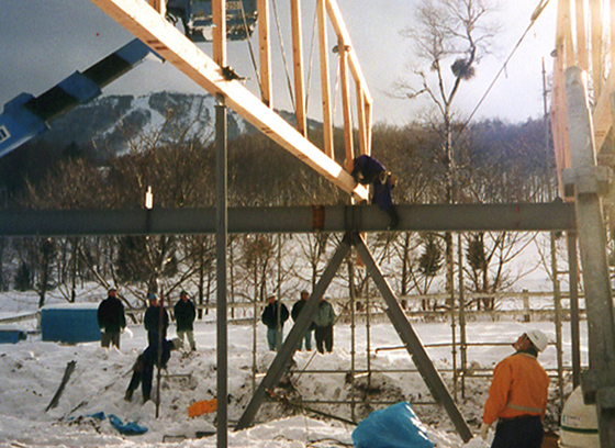 安比高原牧場牛舎